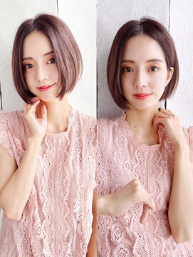 ラピス 新宿店(Lapis) 艶髪ケア×大人のナチュラルストレート[新宿/新宿駅/新宿]