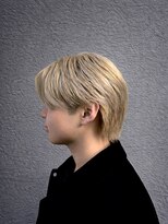 ヤスムラ(YASUMURA)&nbsp;高明度でも上品なブロンドベージュカラー【西宮北口/理容室】