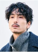 銀座シャドウパーマニュアンスパーマツーブロックメンズパーマ &nbsp;