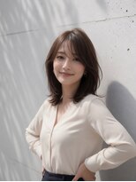 コートフィールエー(CO_T feel.a)&nbsp;品良く魅せる＊くびれレイヤーの上品ミディ