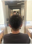 ツイストスパイラルパーマ　メンズ波うちパーマ　シャドウパーマ
