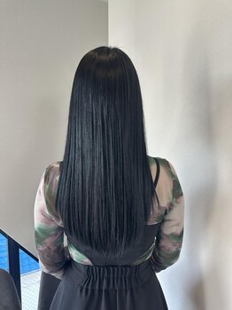 スーリール 西大分店(Sourire)の写真/【ダメージレス×艶髪】大人女性のためのナチュラル縮毛矯正☆40代からの悩みに寄り添う髪質改善MENUも好評