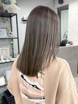 リアン(lien) 細めハイライト×ミルクティーグレージュ