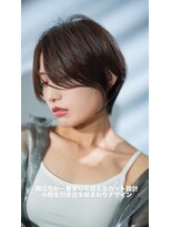 アグ ヘアー ネスト 茨木店(Agu hair nest)&nbsp;大人ショートボブ 20代30代40代ヘア 小顔 大阪クビレ茨木