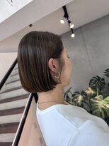 エムドットヘアーサロン(M. hair salon)&nbsp;【栗本浩司】大人ワンレンボブ