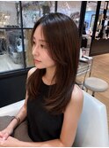 三鷹白髪ぼかしハイライトショートボブウルフレイヤーカット韓国