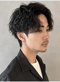 【PARK】縦落ちツイスパ×センターパート