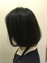 パティオンツー(PATIONN2)&nbsp;夏のさわやかブルージュ似合わせカットふんわりセミボブスタイル