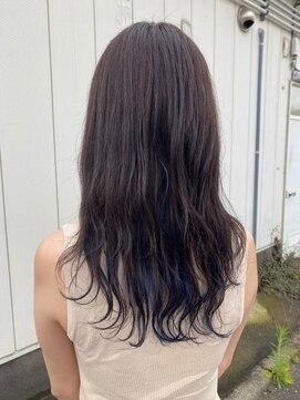 美容室 サワコ 国府店(SAWAKO) ネイビーブルー