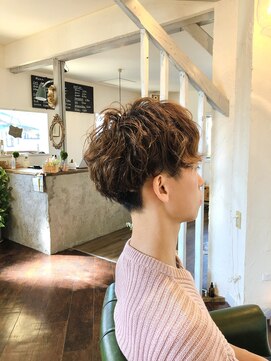 リンネ ヘアサロン(linne hairsalon) フレンチパーママッシュスタイル