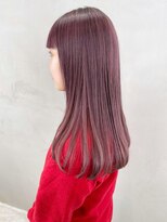 アイティー バイ アルバム 中野店(IT by ALBUM)&nbsp;バイオレットロング_クールショートピンクベージュ_ba308163