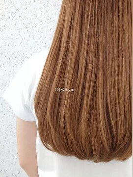 コークス 原宿 表参道(COKETH) ★明るめベージュカラー・内側まとまるストレート