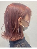 エイム ヘア リンク 長津田店(eim hair rink) ピンクカラー