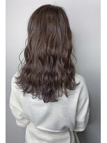 モルニ(MORNI) モカブラウン_マロンベージュ Aラインボブ かきあげ