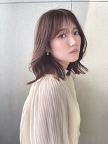 ユー(juu.)&nbsp;new open☆《juu./ユー》moca brown◎肩ラインくびれボブ