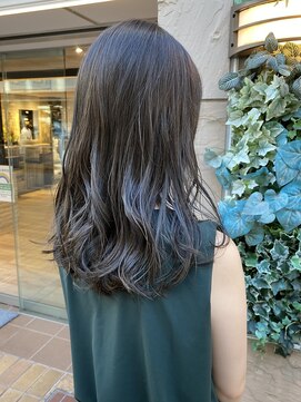 ゼンコー キチジョウジ シェール(ZENKO KICHIJOJI chere) 透明感オリーブアッシュカラー/ハイライト