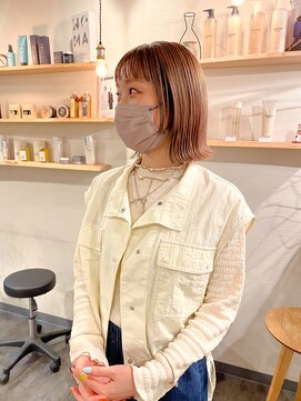 ミルヘアデザイン(mil hair design) ミルクティーベージュ