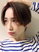 ビュートリアム 福岡(BEAUTRIUM)&nbsp;メッシュカラーがポイントのハンサムショートカット