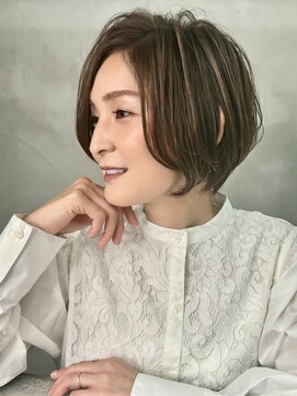 ロンドプロフィール 浦和(Lond profil) 浦和ショートヘアショートカット白髪ぼかし白髪染めボブ40代50代