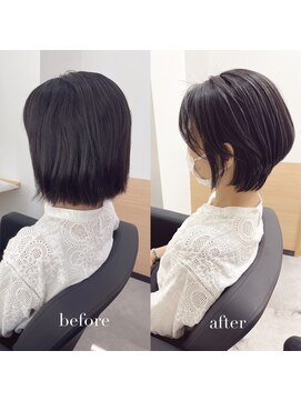 リアン 四条大宮店(Lien) 『髪質改善』ストレートエステ（縮毛矯正）（リタッチ可）