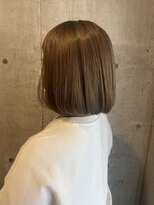 ロッカヘアエジェ(ROCCA hair eje.)&nbsp;まとまりボブ◎やわらかベージュ