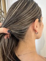 プラスシー(+C)&nbsp;どこからみても繊細ハイライトブレンド/白髪ぼかし/脱白髪染め