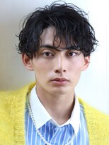 オーシャントーキョー 仙台(OCEAN TOKYO)&nbsp;コンマバングヘアセンターパート波巻きパーマ韓国マッシュ