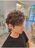 メンズツイストスパイラルパーマ