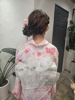 イット(it.) it. YUI 浴衣着付 ヘアアレンジ ヘアセット