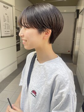 ヌープヘアーアイス(NUUP.hair ici) ladies/コンパクトショート/ハンサムショート/シースルーバング