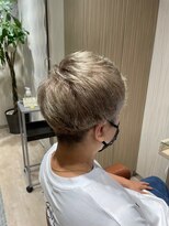 ビスイル 秋葉原店(Vis ill)&nbsp;ハイトーンカラーウルフマッシュレイヤーグレージュカラー