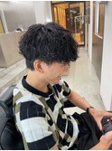 波巻きスパイラルパーマ