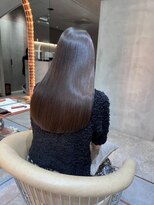 アンフィニー 仙台(ANFINI)&nbsp;仙台髪質改善縮毛矯正韓国レイヤーカット前髪暗めカラー学割