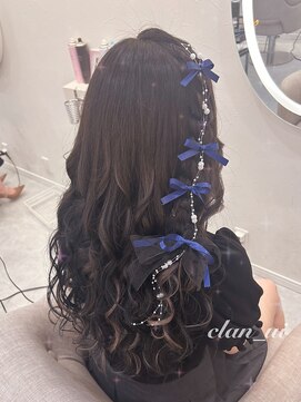 ヘア サロン クラン ソア 心斎橋店(hair salon clan soar) あみたらし【クランソア】ヘアメ/ヘアセット/心斎橋