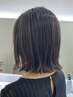 [立体感]似合わせカット+ハイライト+艶カラー+Aujua1stトリートメント￥18480