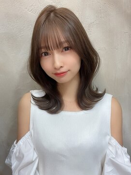 アフロート ルヴア(AFLOAT RUVUA) 20代30代大人かわいいセミロングヘア★くびれ巻き