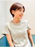 イメチェン/ショート/美髪/ワイドバング/レイヤー/髪質改善/立川