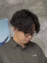 フィフス 大分(fifth)&nbsp;大分骨格矯正マッシュセンターパート波巻きスパイラルパーマ