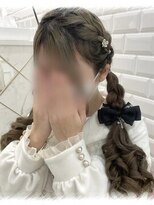 リルミー ミュエナ 大須 矢場町(Lilme myuena)&nbsp;超ガーリー！編み込みツインテ♪_ユウ