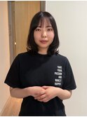 【sida 池村】パープルグレージュ/くびれヘア
