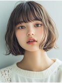 20代30代40代◎大人ハイトーンボブ/白髪ぼかし/髪質改善/美髪