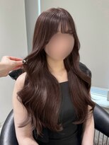 ロンドウル 熊本(Lond ulu) 韓国ヘア/ブリーチなし/顔周りカット/レイヤーカット/