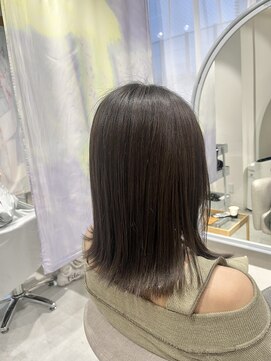 インスヘアー 梅田(INCE HAIR) グレージュ×ミディアム