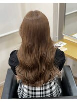 イオエ(ioe)&nbsp;デザインカラー/グランマッシュ/暗めカラー/ミディアムヘア