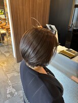 アース コアフュール ボーテ 藤枝店(EARTH coiffure beaute) やわらか上質縮毛矯正ボブショートボブ