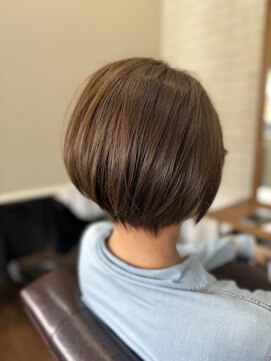 ライフ 四条畷店(Lyfe) 丸みショートボブ_アッシュベージュ_490