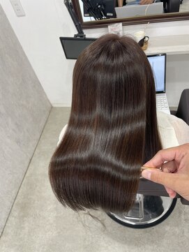 ラナ(Lana) 【Lana】髪質改善ストレート×ショコラブラウンで極上の艶髪に