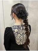ヘアセット/ヘアアレンジ/結婚式お呼ばれヘア