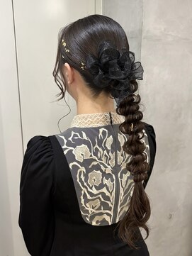 デューヘアー(due hair) ヘアセット/ヘアアレンジ/結婚式お呼ばれヘア