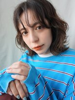 ノラジャーニー(NORA Journey)&nbsp;【阿形】くせ毛活かしミディアムレイヤーカットくびれミディアム